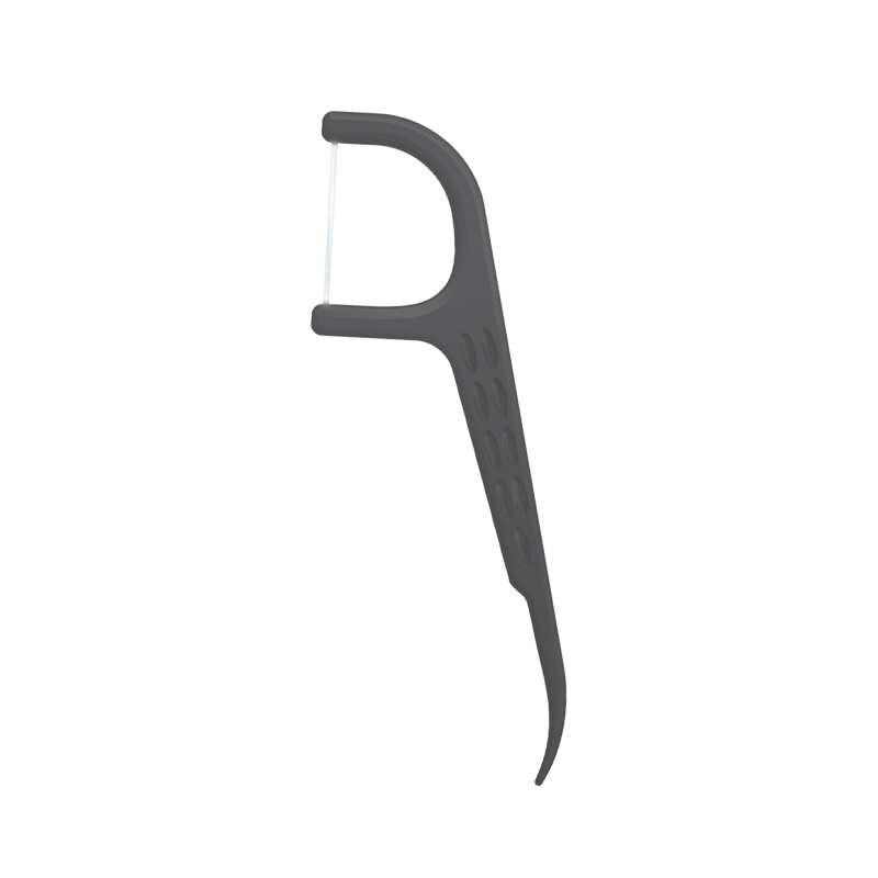 Multifunktionaler, recycelbarer Zahnseide-Pick im kieferorthopädischen Design mit Minzgeschmack