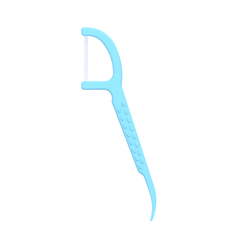 ISO-zugelassener Zahnseide-Pick mit Minzgeschmack, Zahnstocher aus ABS-Kunststoff mit Zahnseide