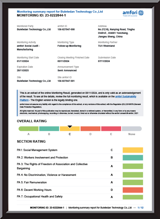 Buletedan-Technologie